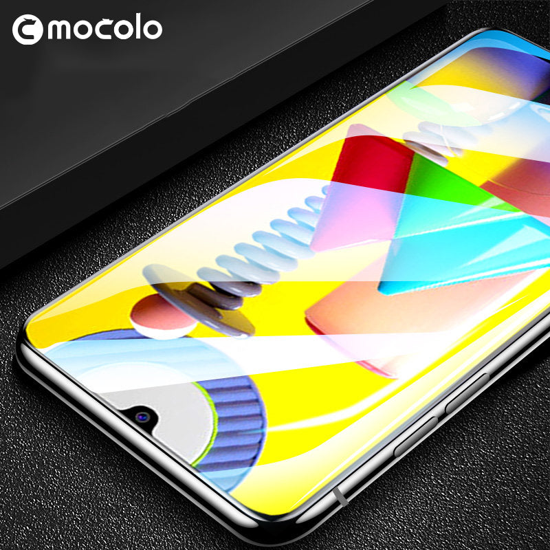 MOCOLO Silk Print HD Tempered Glass Full Glue Full Coverage Screen Film for Samsung Galaxy A20 A30 A50 M30 M30s A30s M31 M21 MOCOLO Silk Print HD Tempered Glass Full Glue Full Coverage Screen Film for Samsung Galaxy A20 A30 A50 M30 M30s A30s M31 M21